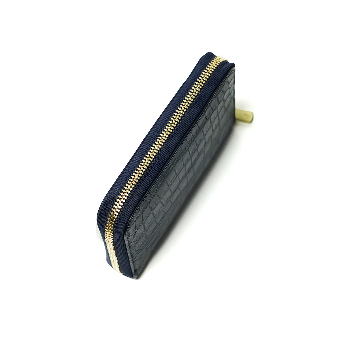 Aizome Crocodile Round Zipper Half Wallet ZWL8001