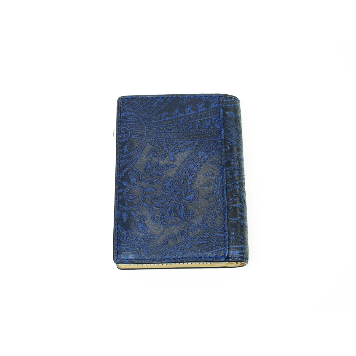 藍染め×ペイズリー ハーフ財布 ZYS196