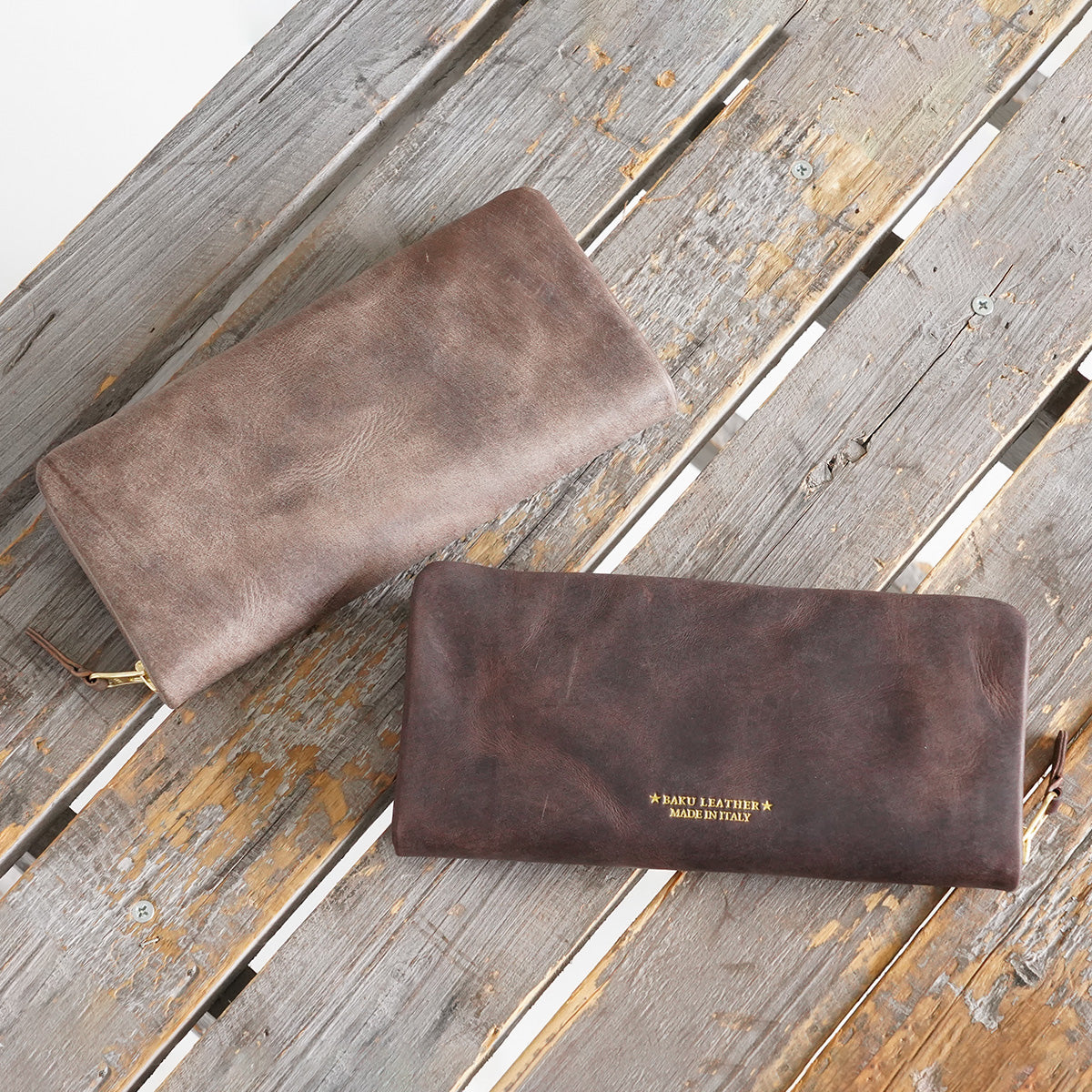 BUKU LEATHER -バクレザー- ラウンドファスナー 長財布 ZYS350