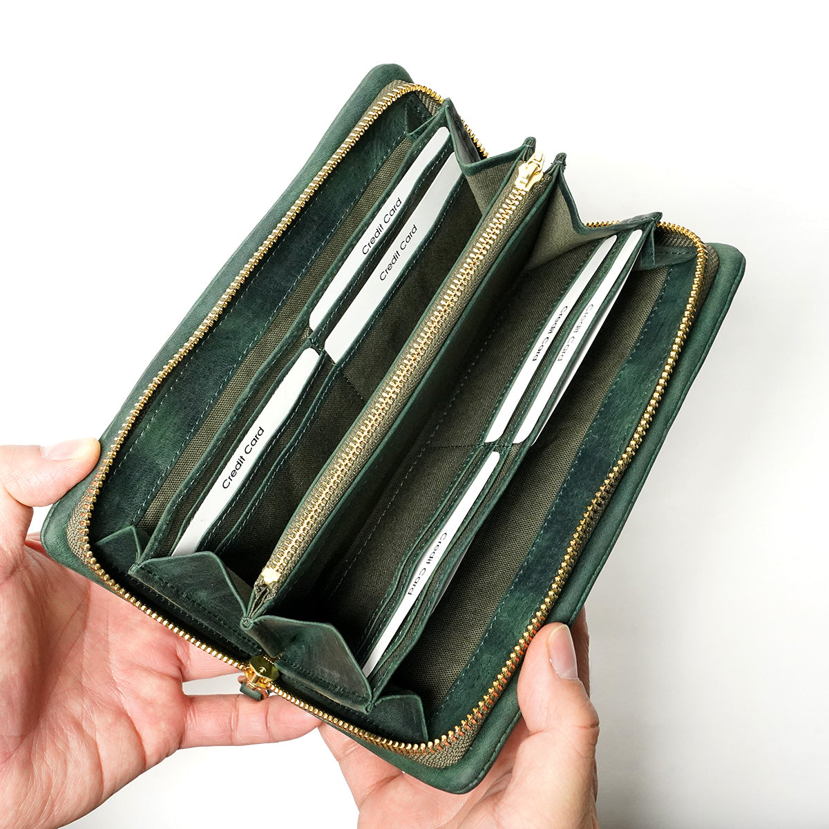 BUKU LEATHER -バクレザー- ラウンドファスナー 長財布 ZYS350