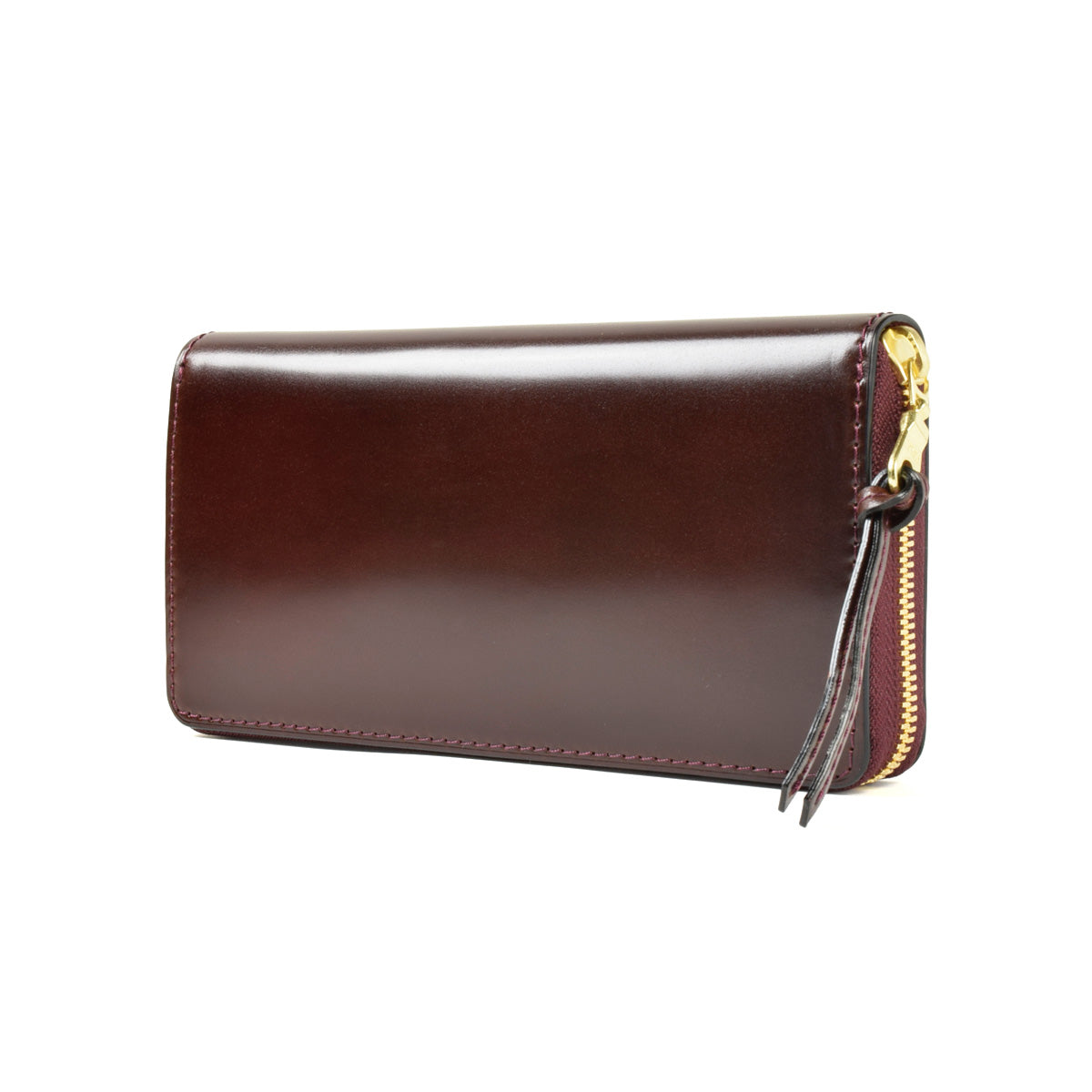 Oil Cordovan Round Zipper Long Wallet ZYS700