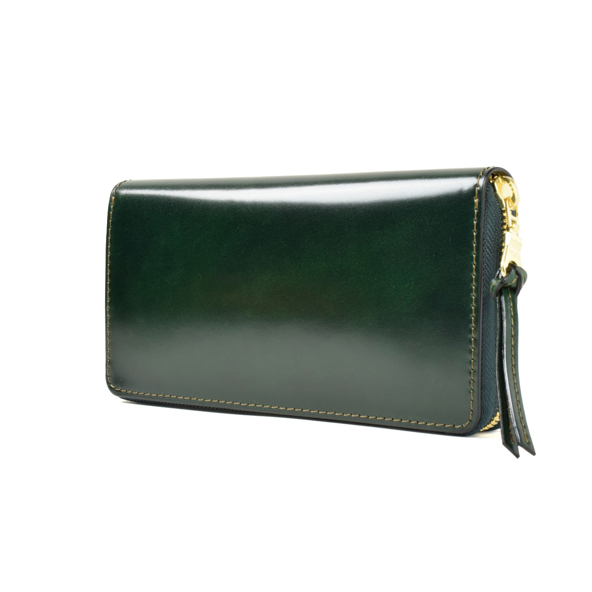 Oil Cordovan Round Zipper Long Wallet ZYS700