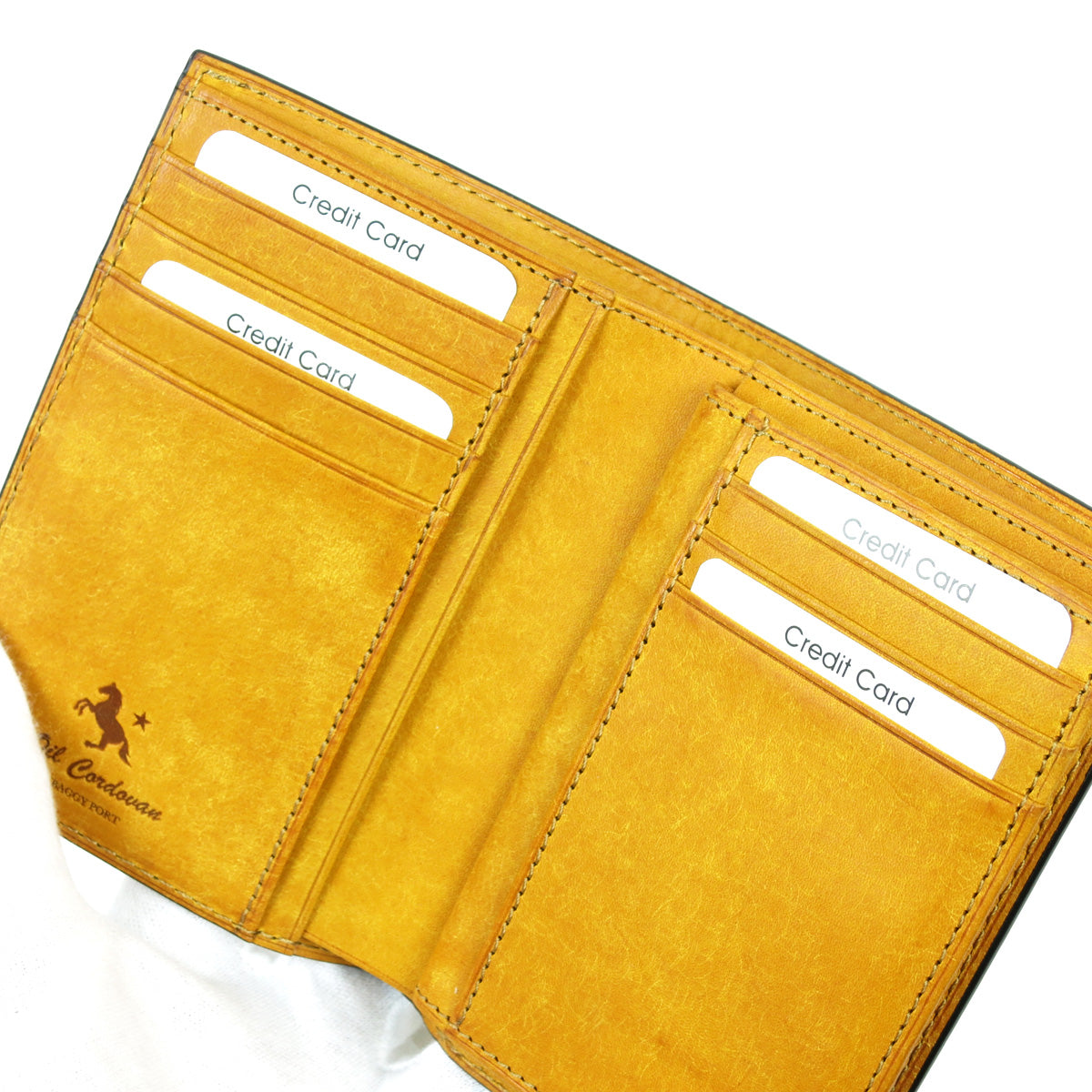 Oil Cordovan Half Wallet ZYS703